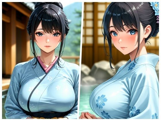 女将遊び付き温泉旅館〜舐められっぱなしの一泊二日  おもてなしプラン〜 サンプル1ページ目
