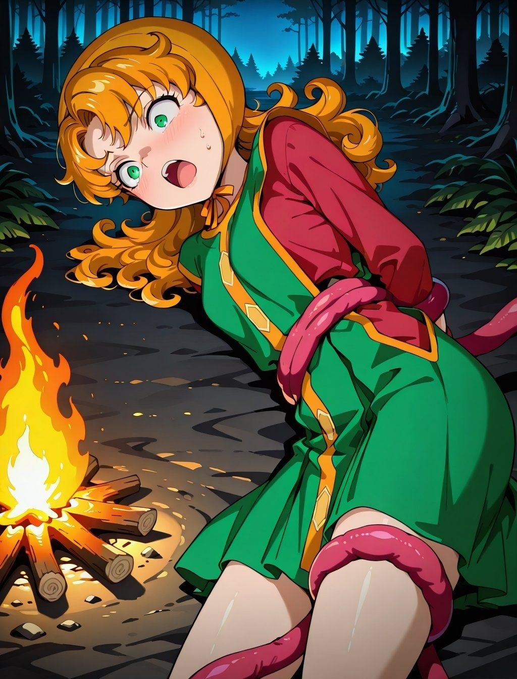 おきのどくですがぼうけんでしょじょはうばわれてしまいました（マリベル） サンプル5ページ目