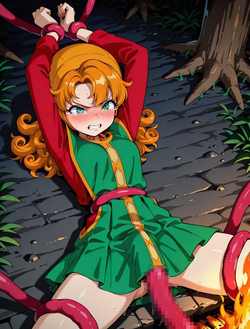 おきのどくですがぼうけんでしょじょはうばわれてしまいました（マリベル） サンプル6ページ目