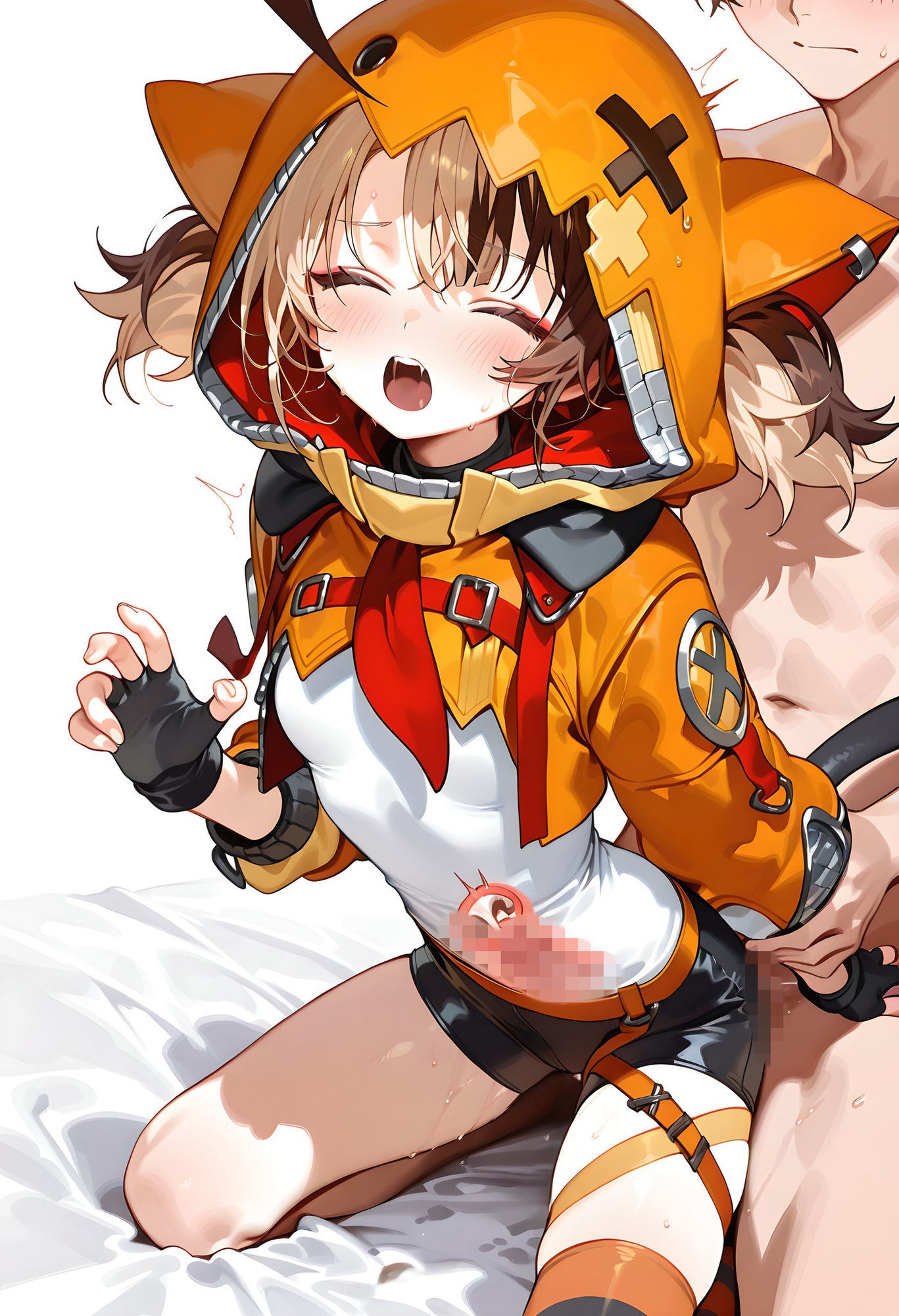 ジジ・ム◯ンとラブラブえっち サンプル4ページ目