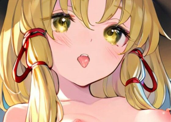 東方Project  洩矢諏訪子  黒レース下着エロイラスト集