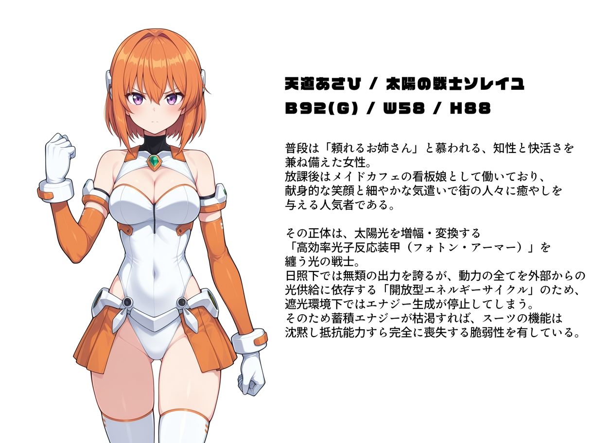 堕ちた太陽の戦士 〜ソレイユ無限搾取実験室〜 サンプル5ページ目