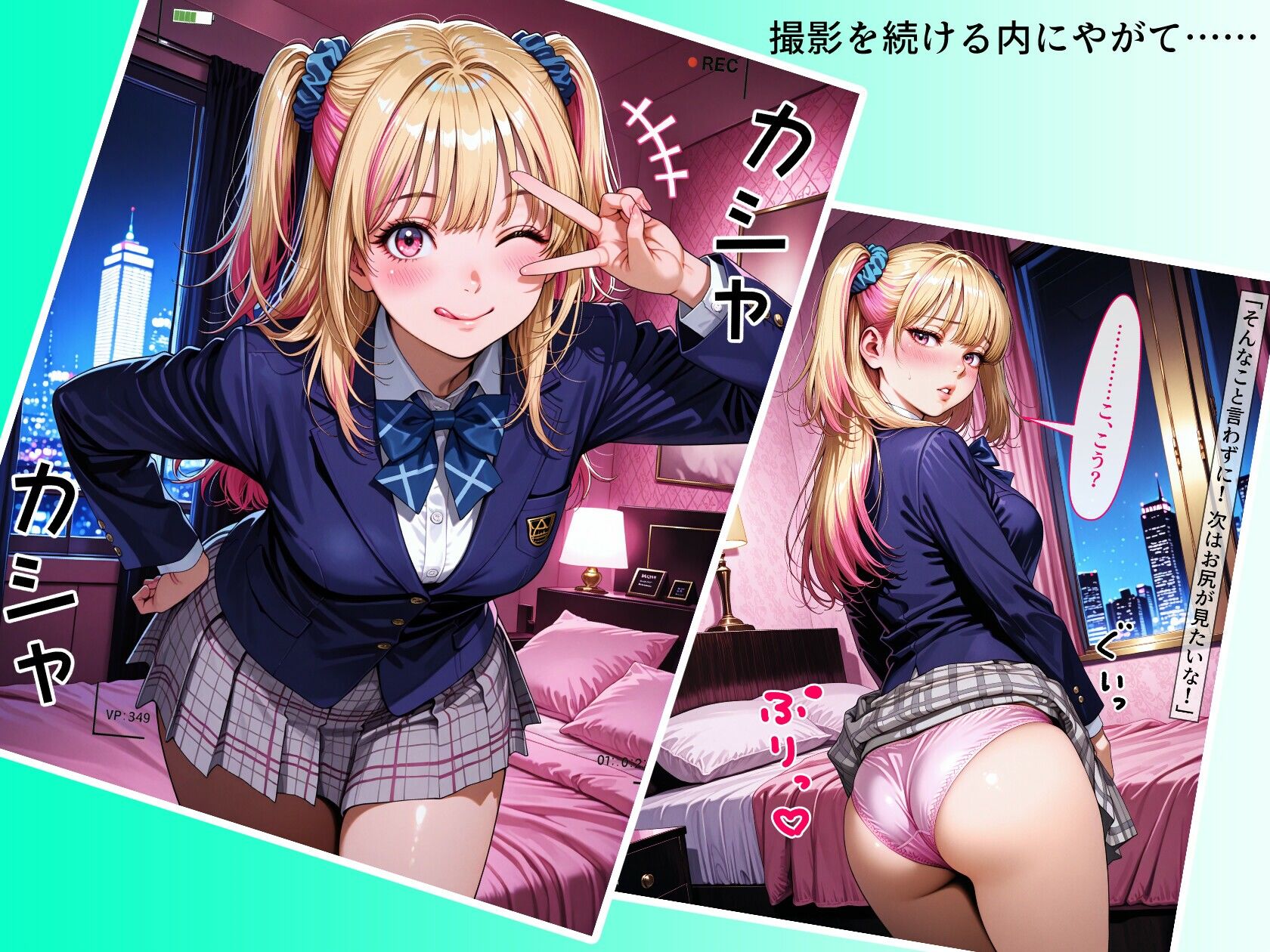 制服えっち  〜いちじかんめ〜 サンプル3ページ目