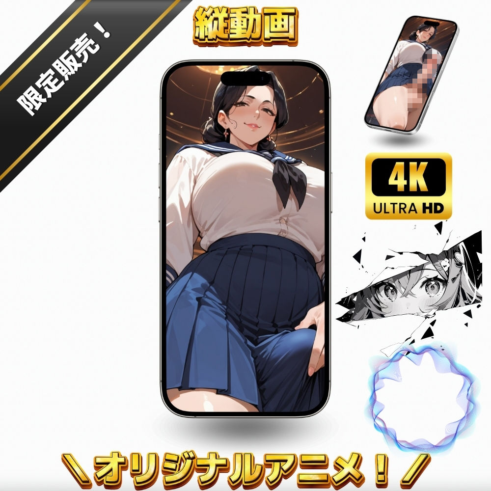 ふたなり熟女セーラー服クラブで寝取られた話〜女性視点〜【4Kエロアニメ＋フルカラーエロ漫画＋イラスト作品集・詰め込み豪華パック】 サンプル8ページ目