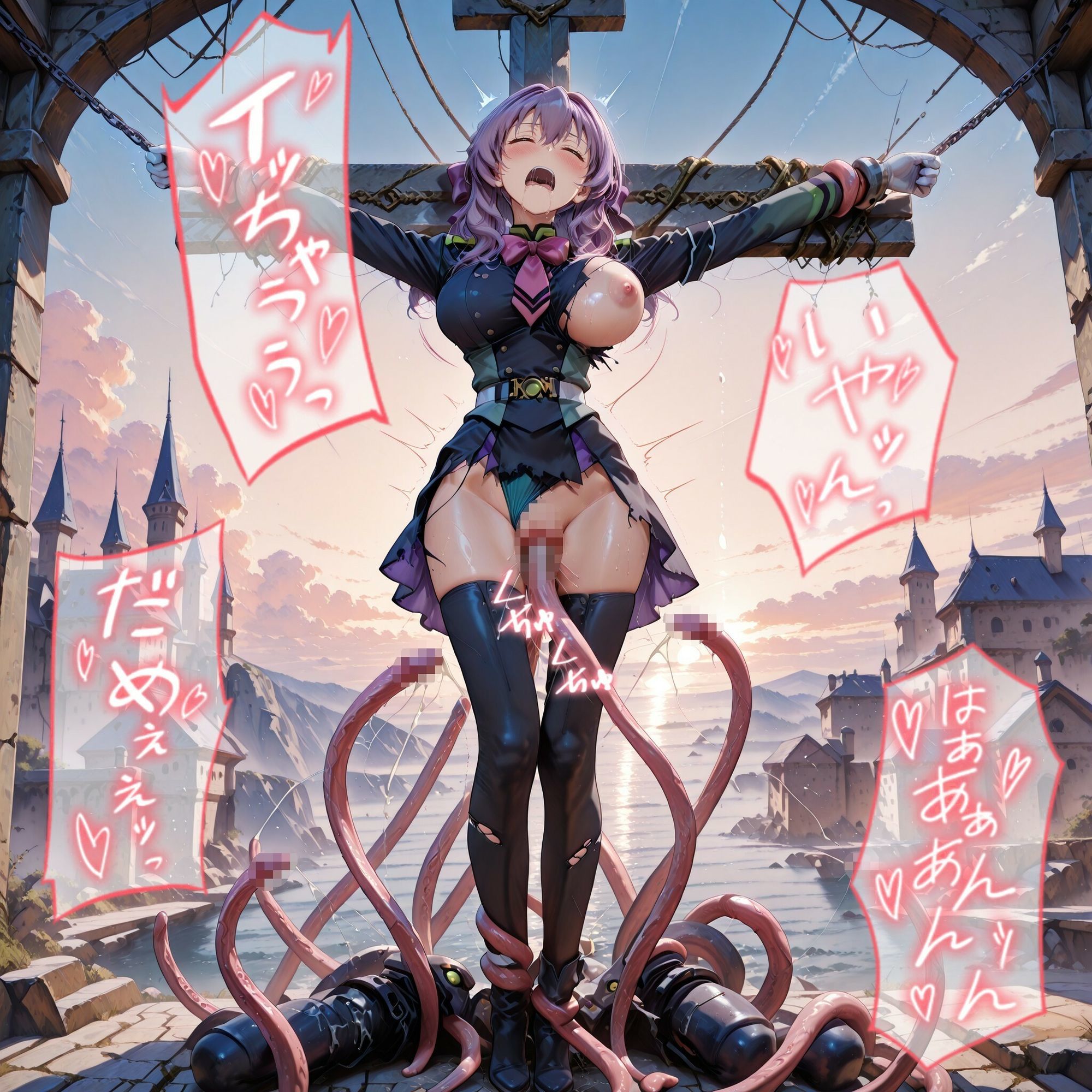 【衣装多種】小悪魔的でちょっと年上のお姉さん柊シ〇アの綺麗なお顔をアヘアへにしてエロエロにしたい_SEXその他編 サンプル10ページ目