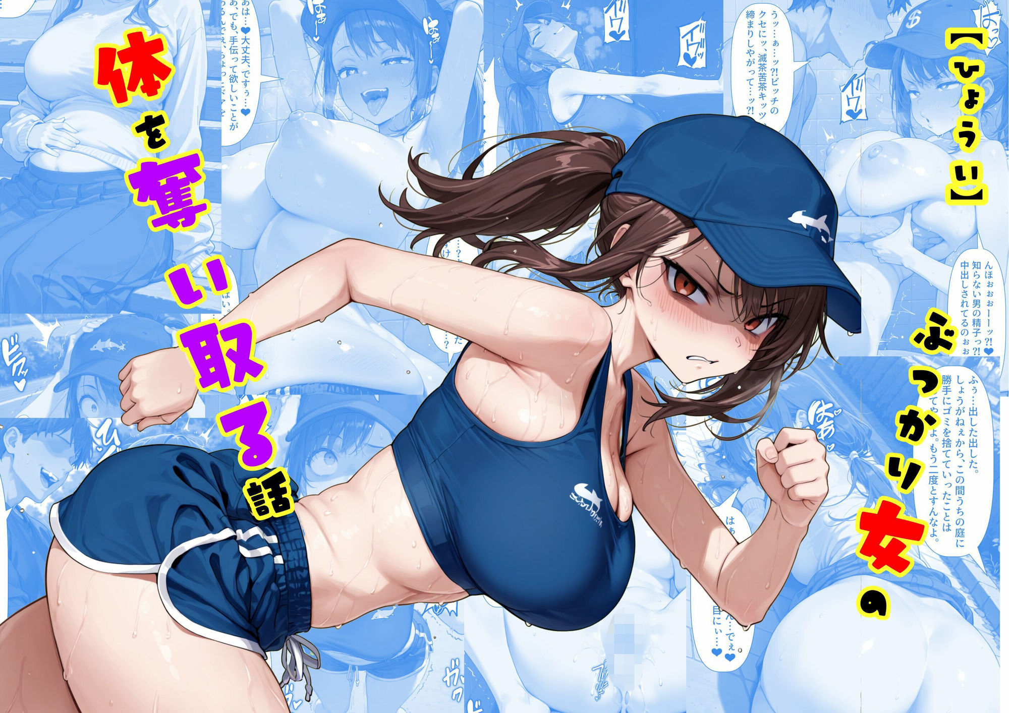 TS2作品セット  6（【人格排泄】童顔巨乳なあの子を人格ゼリーにしちゃって…・【憑依】ぶつかり女の体を奪い取る話） サンプル6ページ目