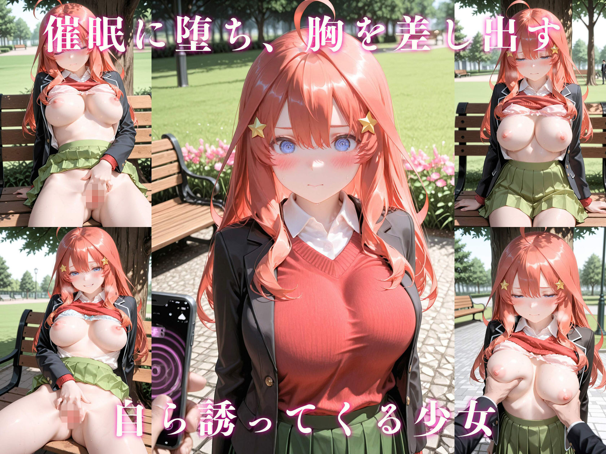 【4K動画付き】中〇五月 催●支配:公園で見かけたカワイイあの子を犯したいー 4K高画質 五等分の〇嫁 サンプル2ページ目
