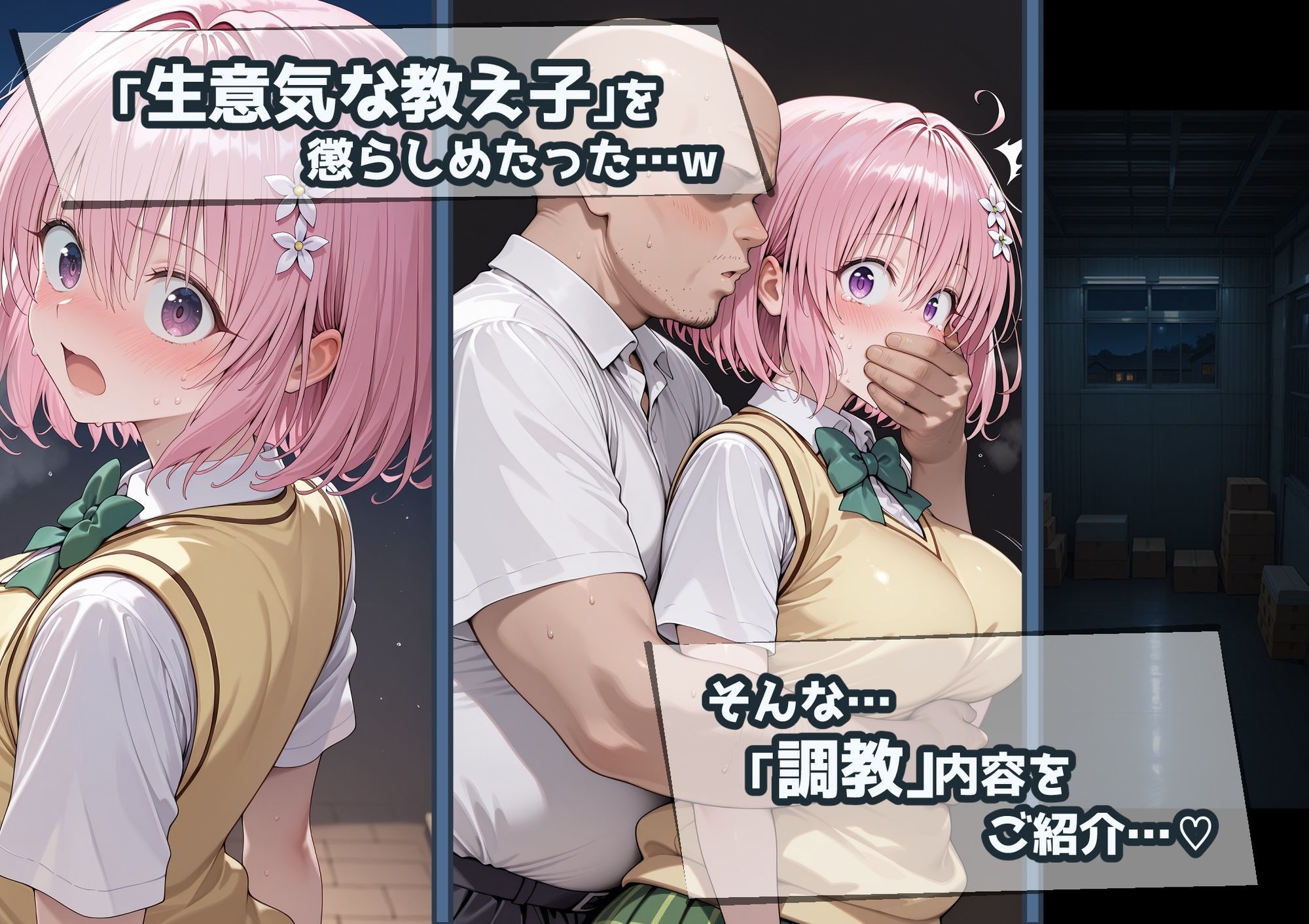 冴えないおじをザマァwしたら 拉致られてメス奴○にされました 【ToL〇VEる モモ編】 サンプル3ページ目