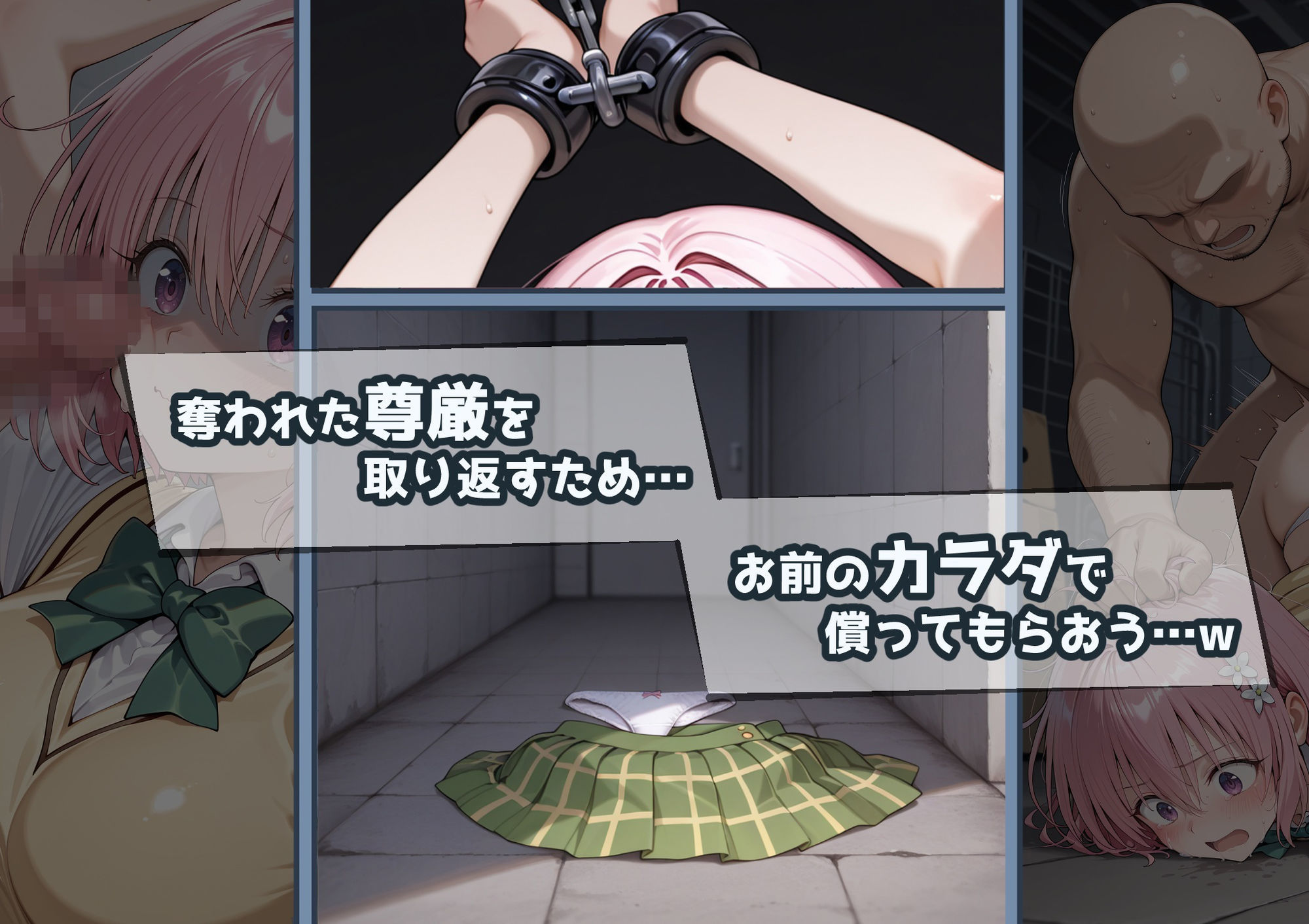 冴えないおじをザマァwしたら 拉致られてメス奴○にされました 【ToL〇VEる モモ編】 サンプル4ページ目