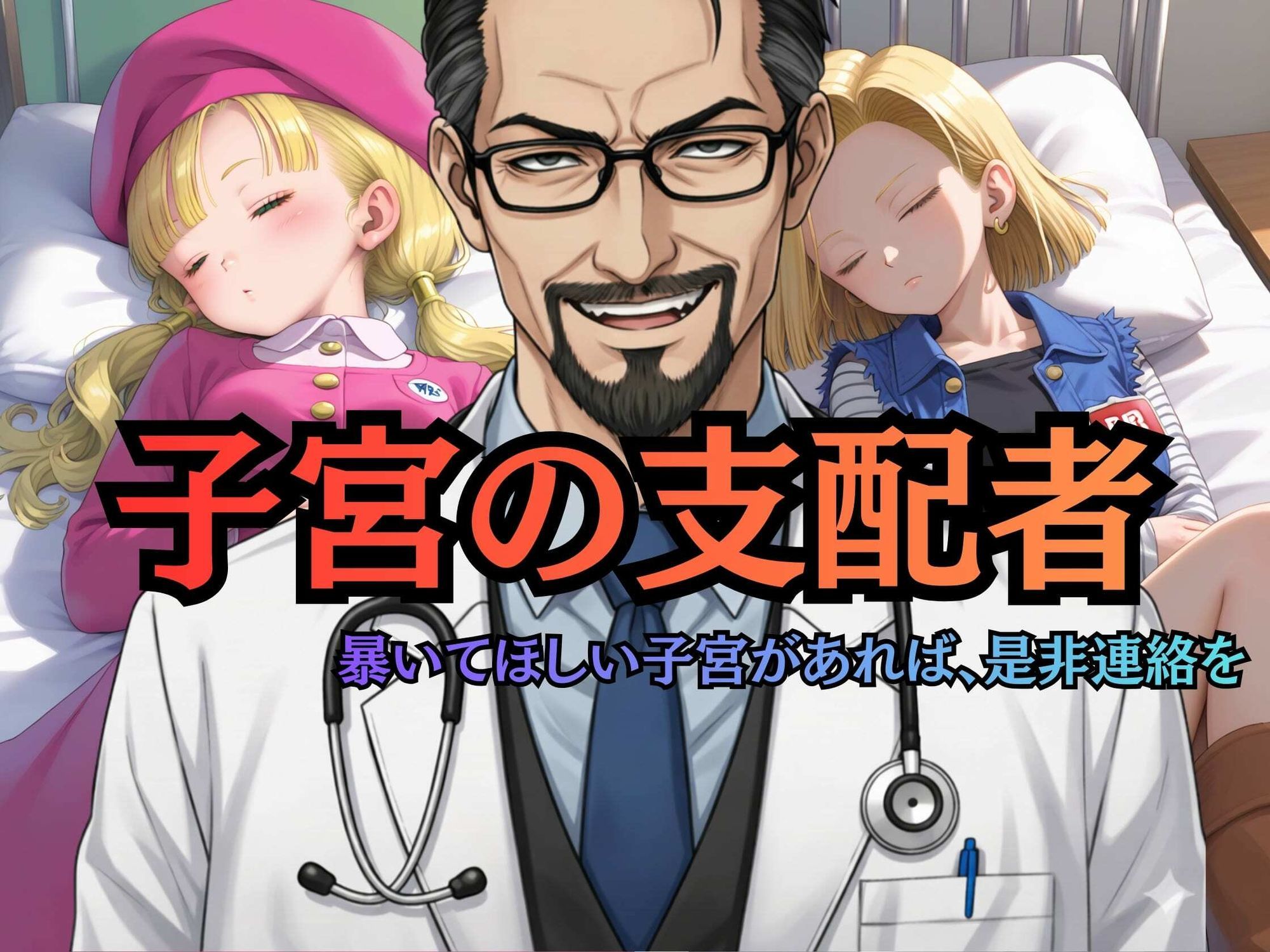【ヒロイン陥落産婦人科】 File.02 18〇＆マー〇ン:一万人を堕とした診察台での絶頂快楽【セリフ付きCG集】 サンプル8ページ目