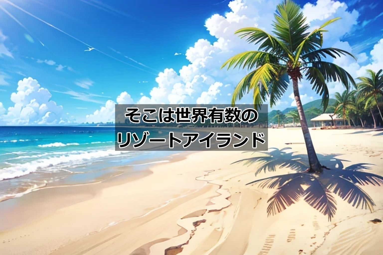 けもみみ島でバカンス♪ サンプル1ページ目