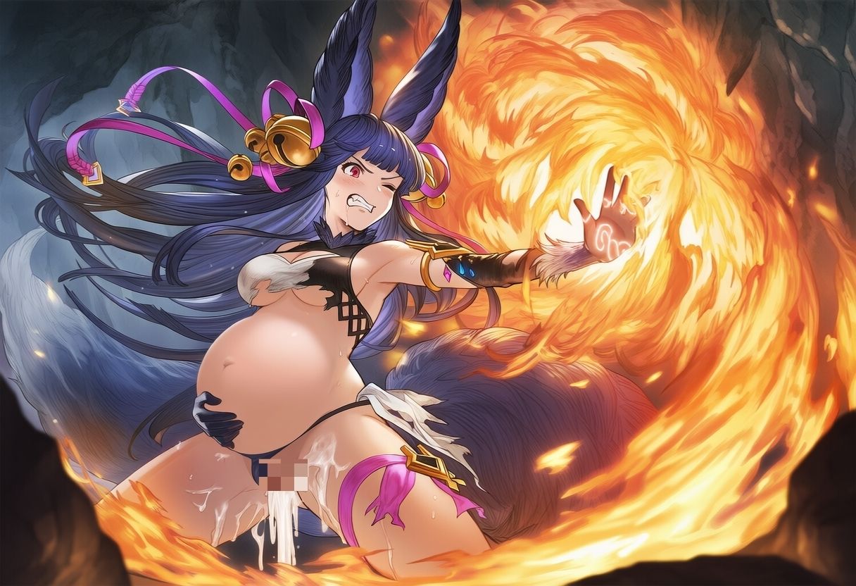 淫獄の妖狐 サンプル8ページ目