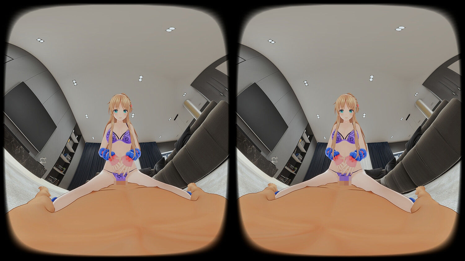 【4KVR 完全主観3Dエロアニメ】しこさぽ！〜清楚系アイドルVtuberの’本気’えっちで抜き放題〜【天翔院ひいな】【VRデバイス用】 サンプル4ページ目