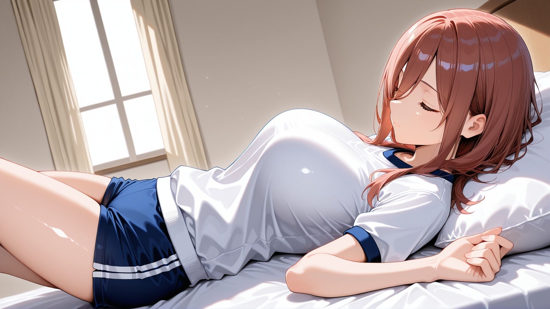 寝ている○○にぶっかけ みく編 サンプル3ページ目