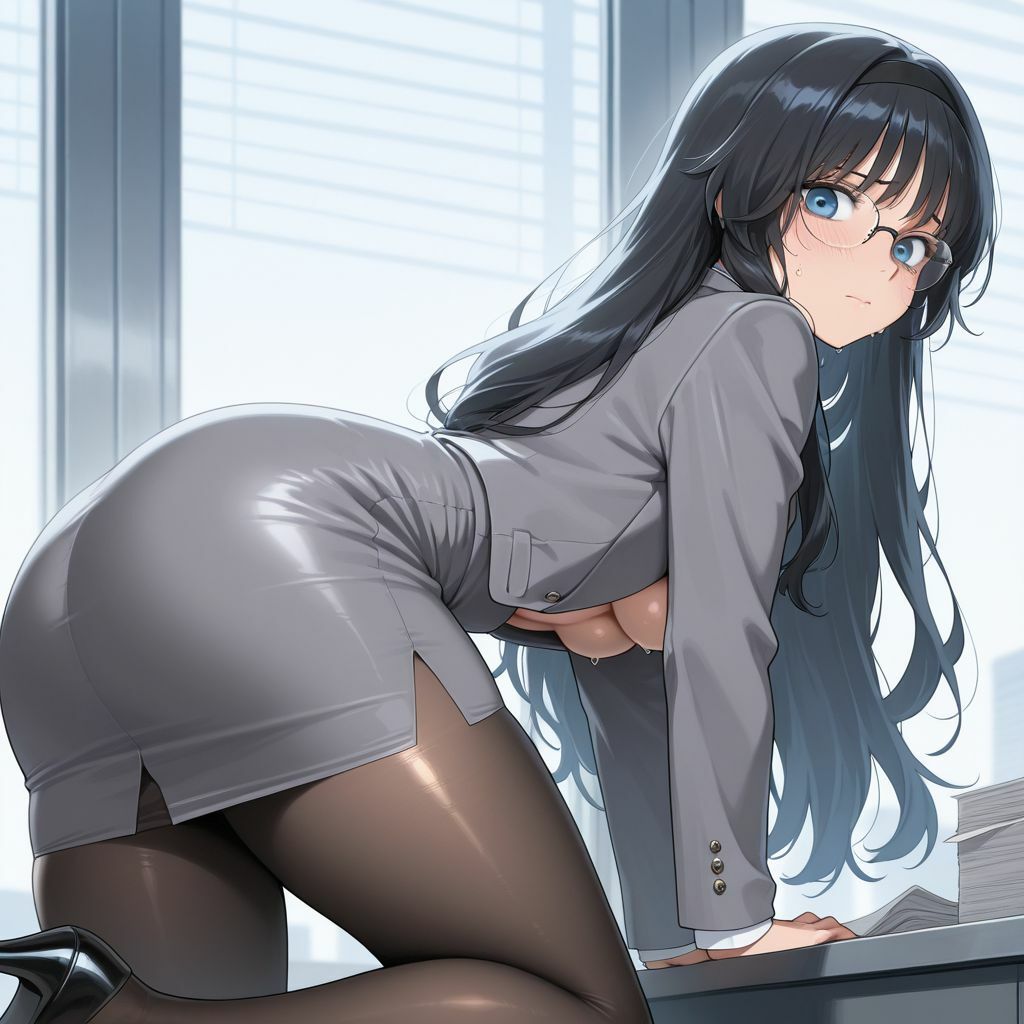 薫る花達とオフィスでヤる  オフィスセックスCG集 サンプル1ページ目