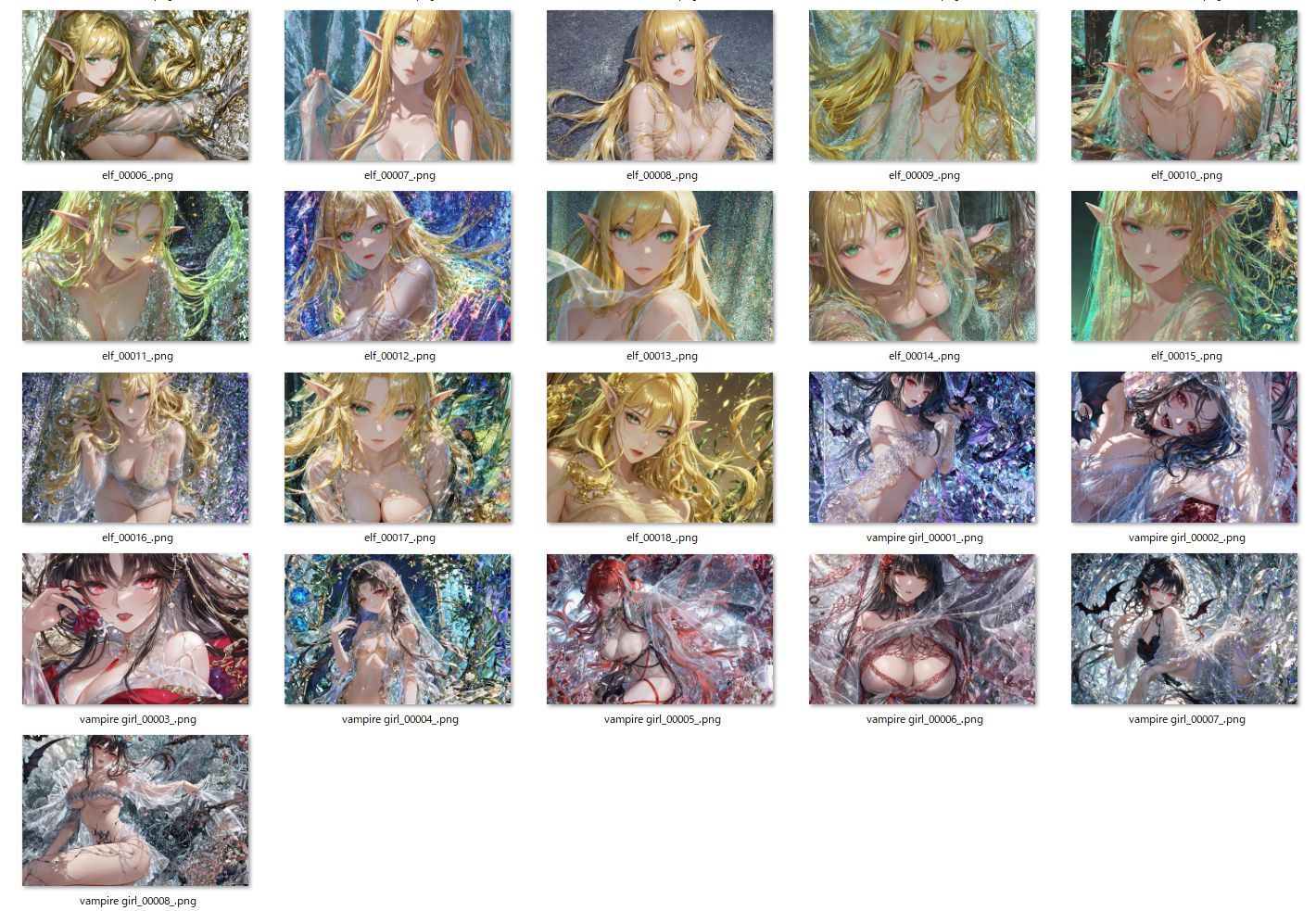 【4096 × 2730】超高精細ファンタジー画集 サンプル7ページ目