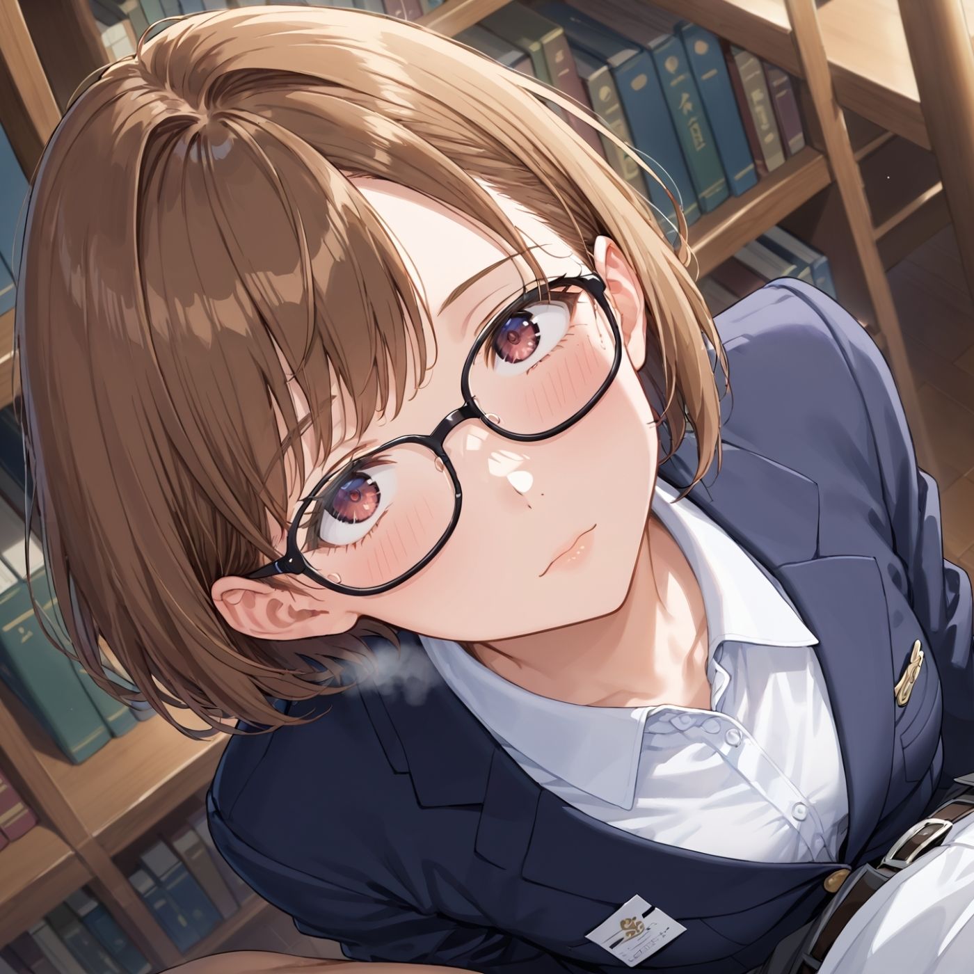 学園性活！図書委員と官能的な秘め事6【メガネ美少女の厳選CG333枚収録】 サンプル8ページ目