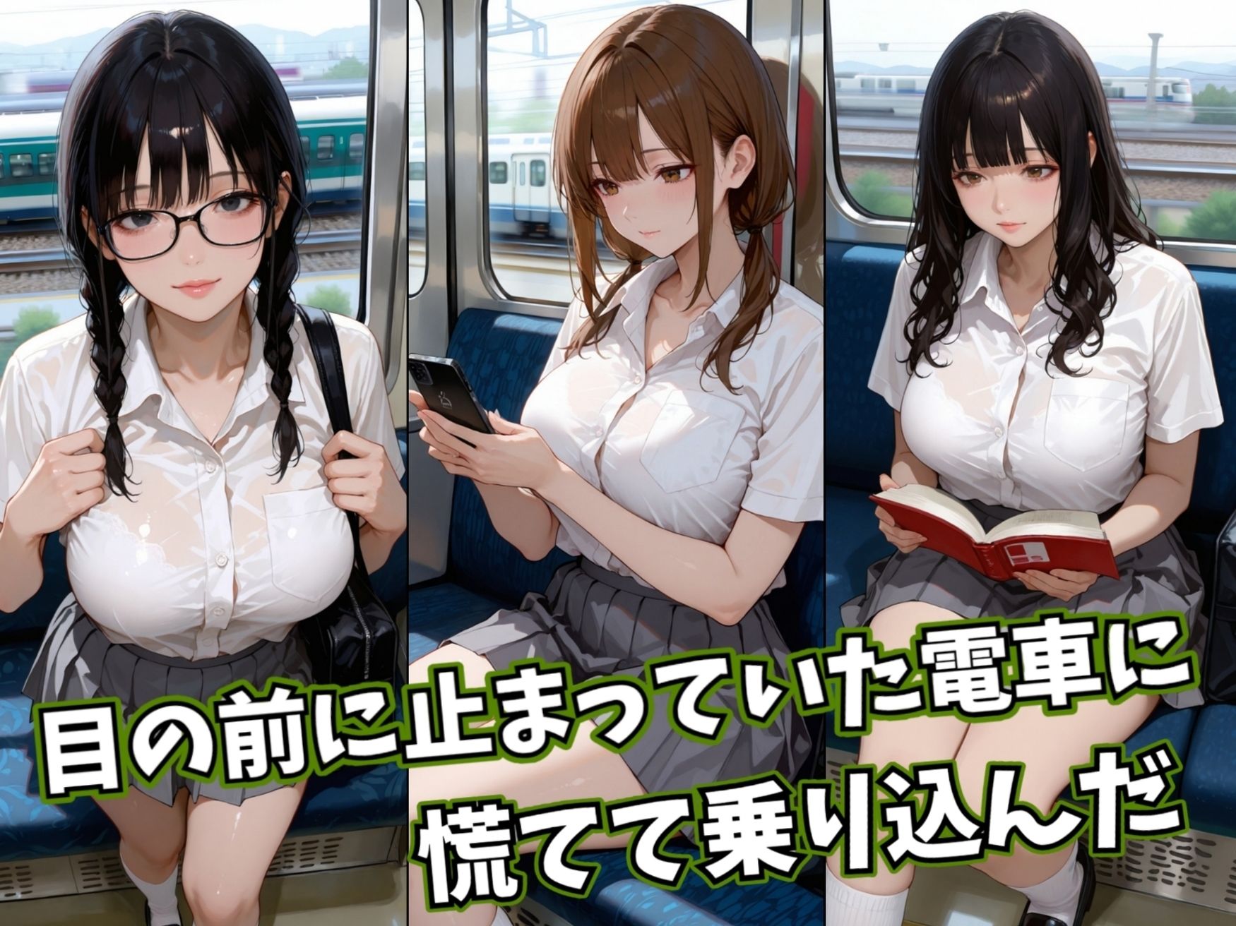 無限射精電車 〜次の停車駅は…君の奥〜 サンプル5ページ目