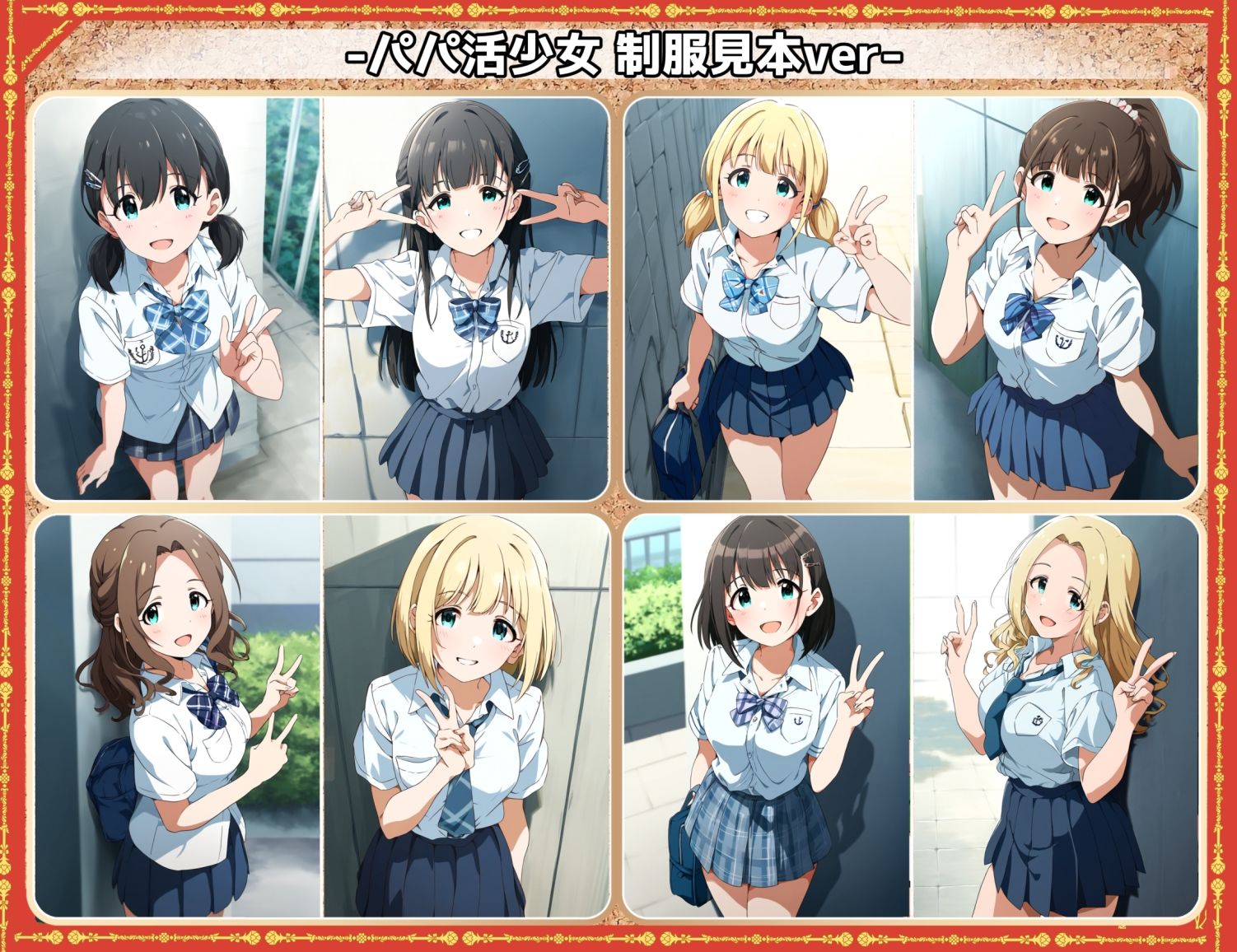 凌●＆わからせフェチ特化 2020年代アニメ作画特集 凌●されるパパ活少女たち その1 -500枚を撮影- サンプル6ページ目