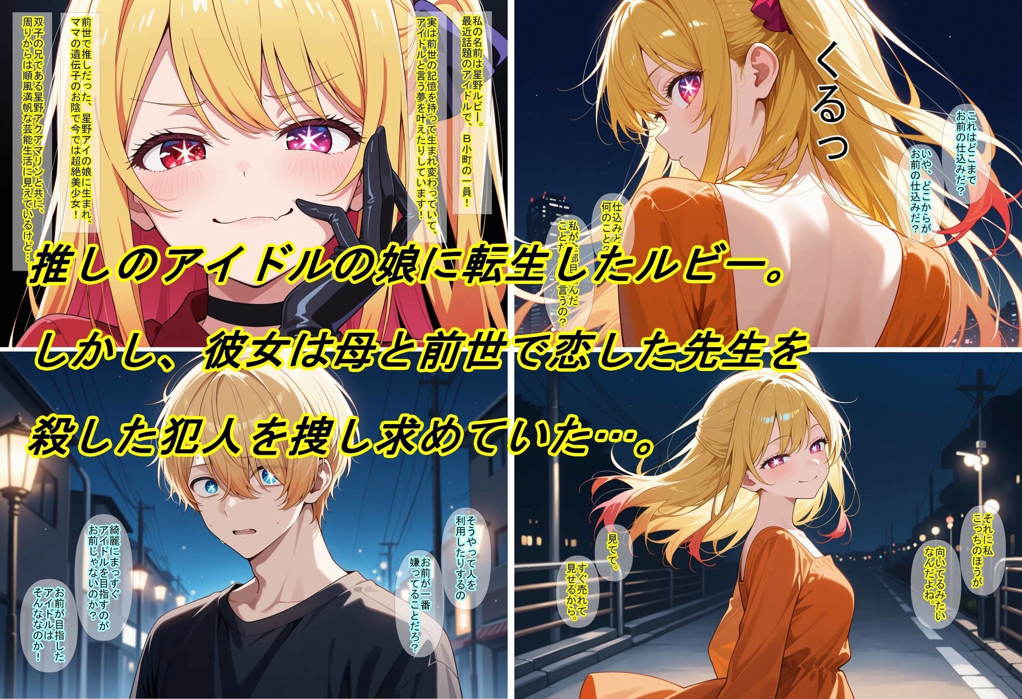 【推し〇子】芸能界の闇なんて覗くんじゃなかった…。 サンプル1ページ目