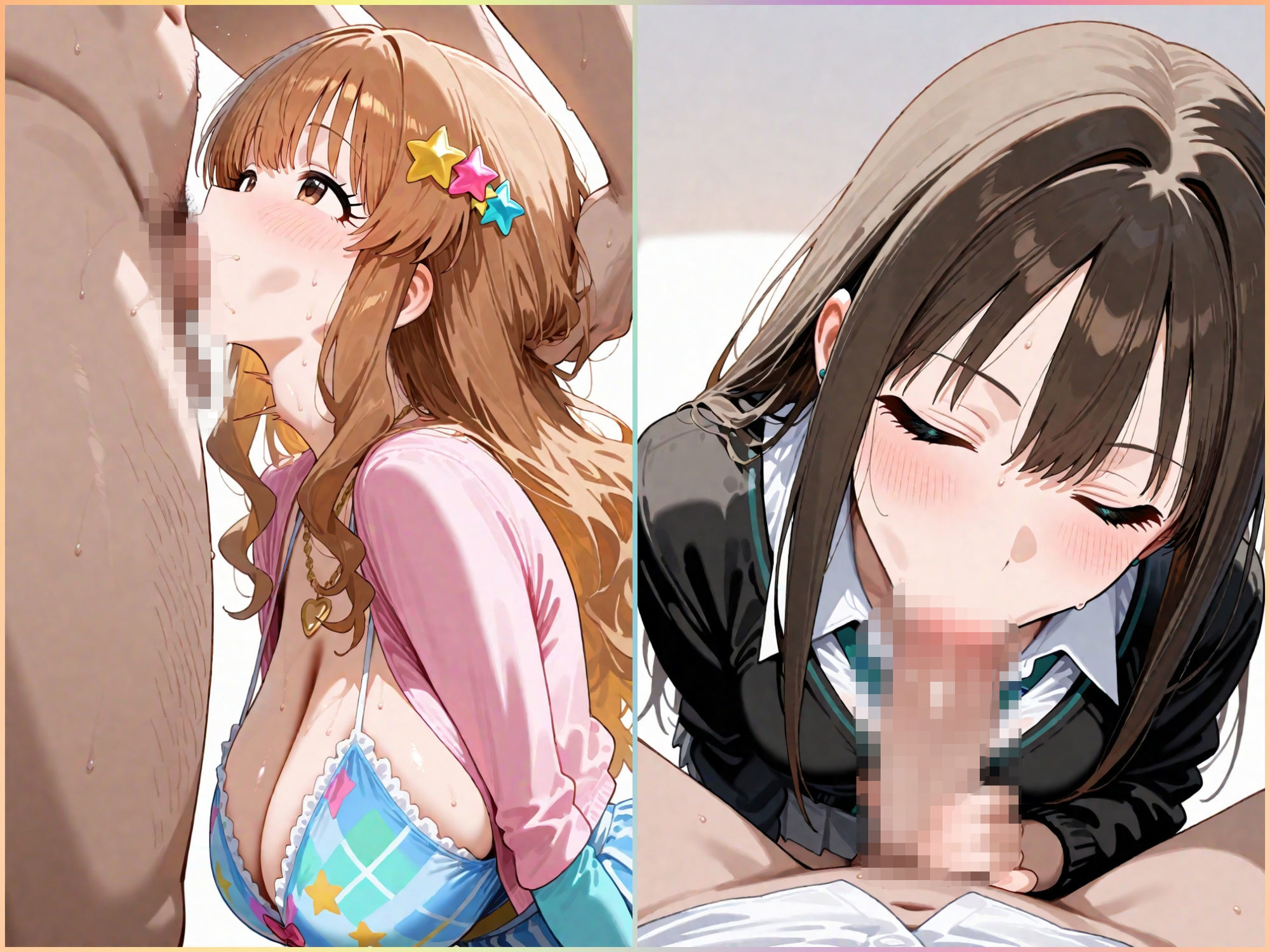 あまあまえっちタイム デレ〇ス編1 サンプル2ページ目
