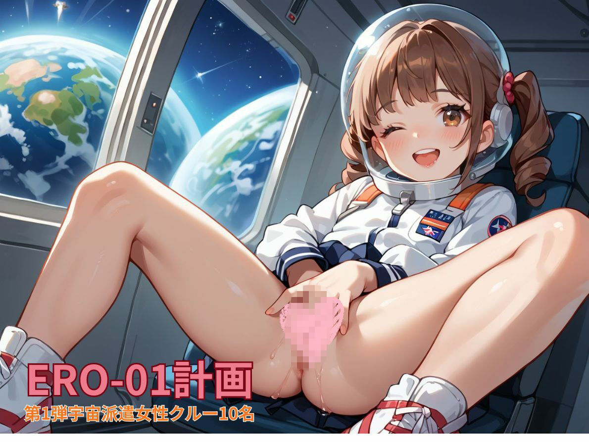 【アニメ潮吹き動画縦向きバージョン】宇宙船「ERO-01」計画！選ばれた10人の少女が宇宙基地へ向かう サンプル2ページ目