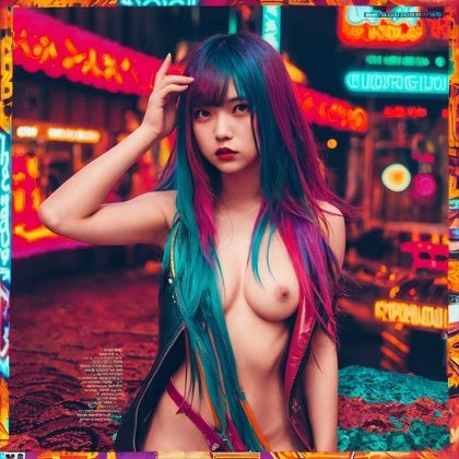 過激系美女！ジャケット風アート風写真集！ サンプル3ページ目