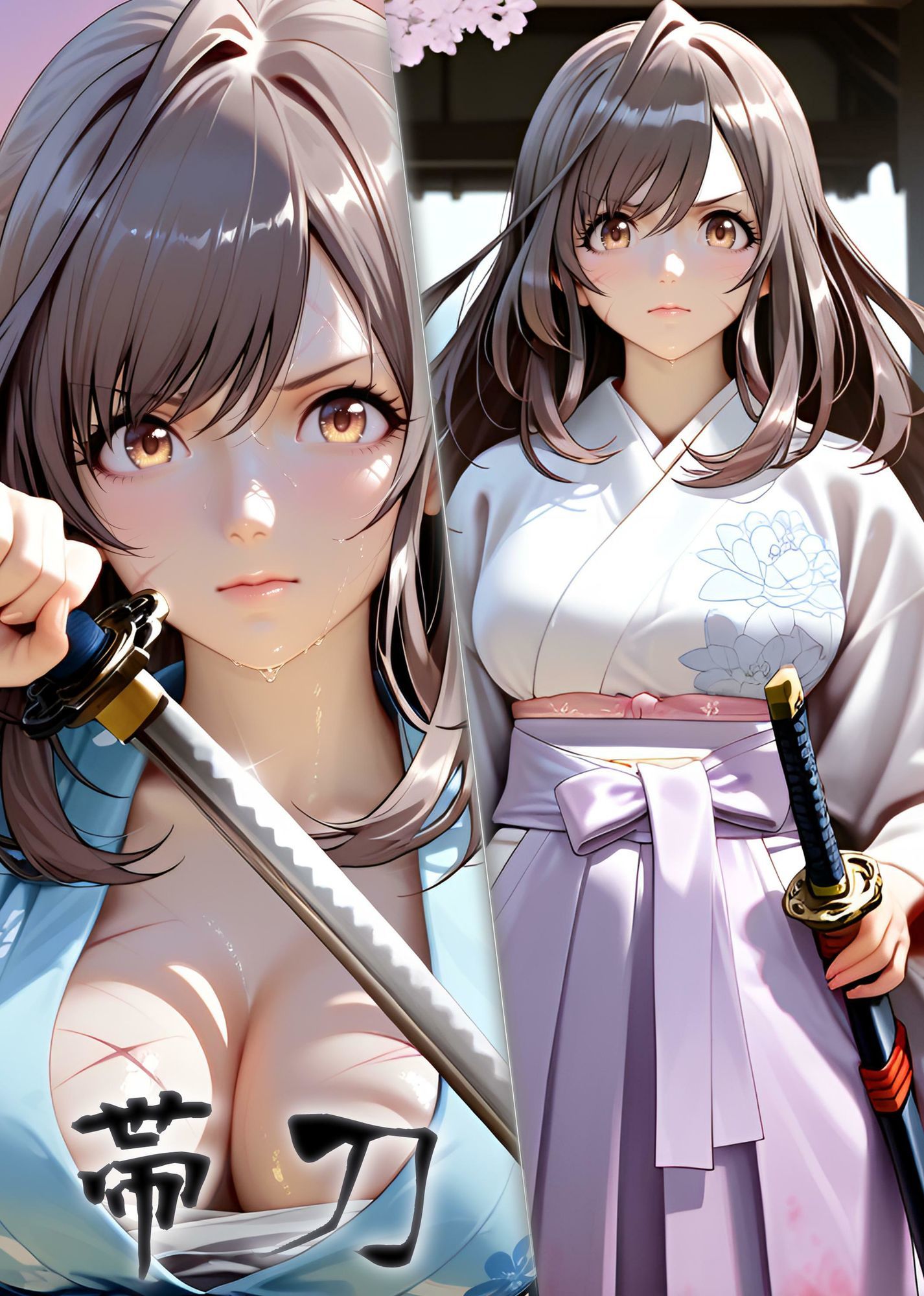 刀剣＜Touken＞ 朝比奈月愛（ASAHINA KAGURA） サンプル2ページ目