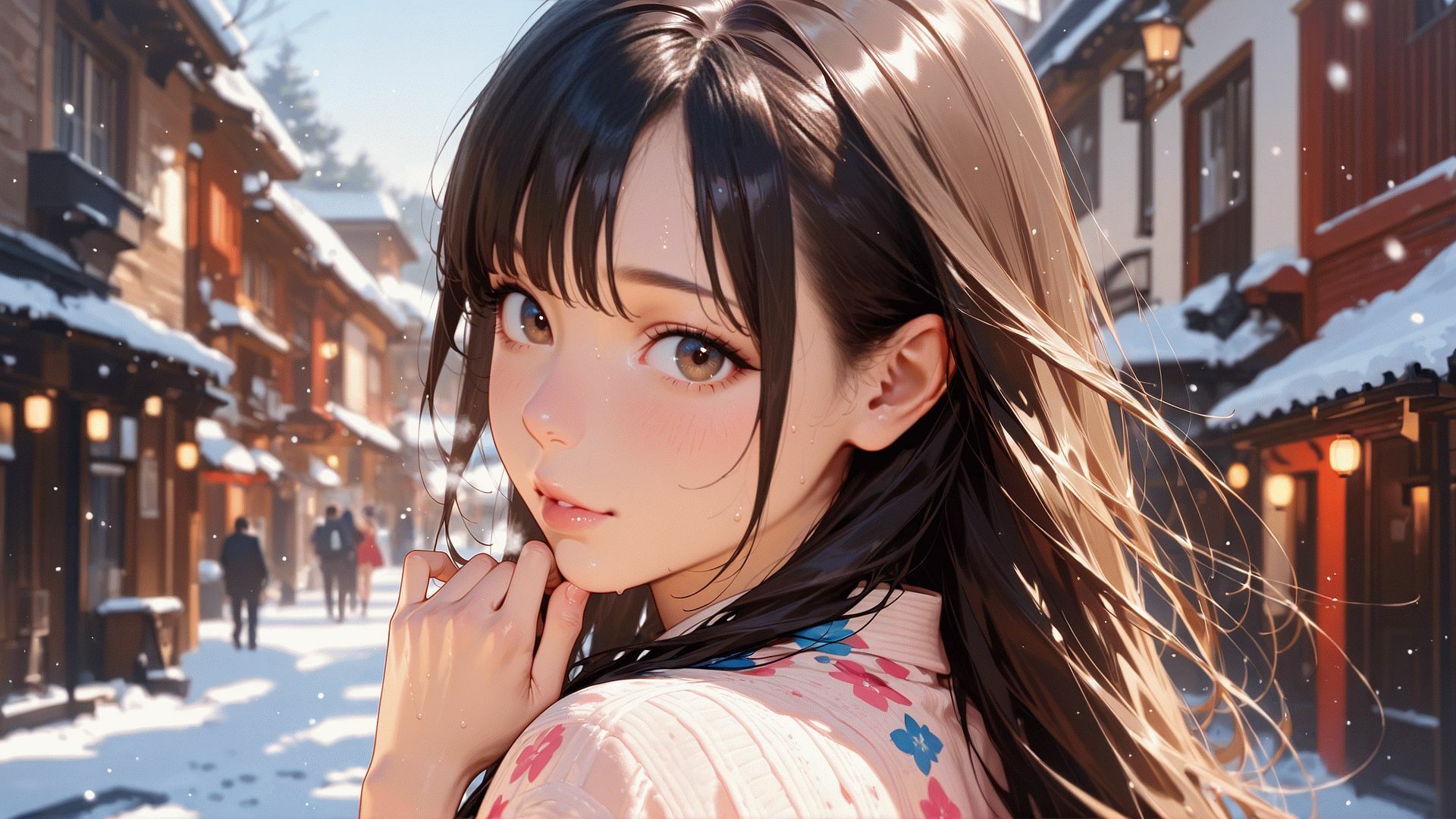 白濁の乙女たち 〜雪の中のエロス〜 サンプル1ページ目