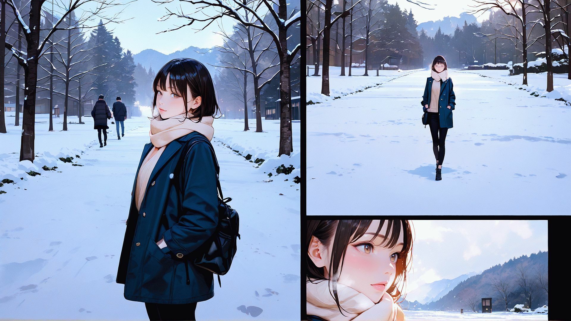白濁の乙女たち 〜雪の中のエロス〜 サンプル5ページ目