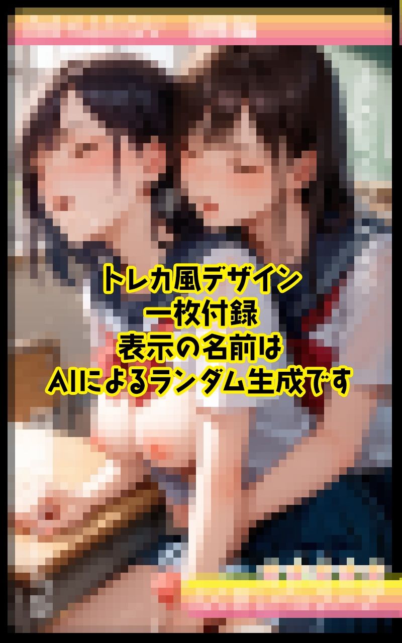 百合×ふたなり  制服編 サンプル4ページ目
