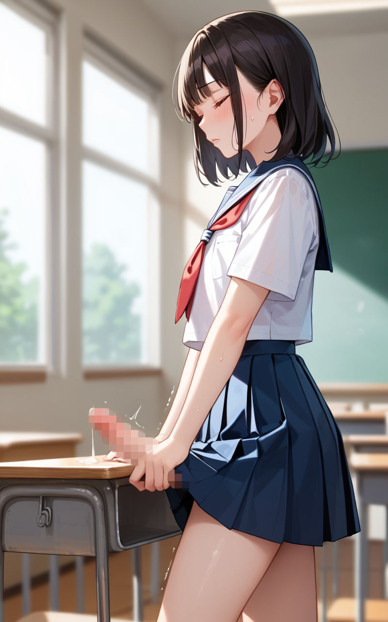 コスプレ男の娘  制服編 サンプル1ページ目