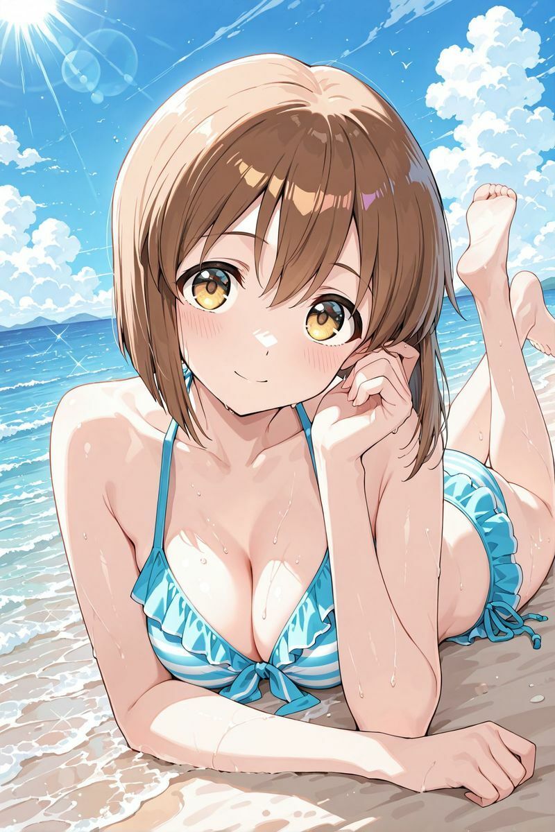 アイドル○スター  水着に着替えたら2 サンプル4ページ目
