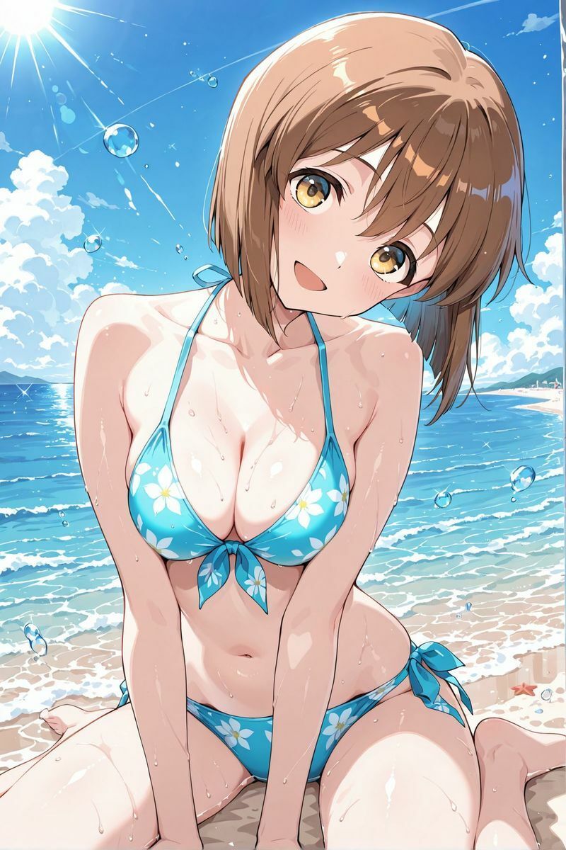 アイドル○スター  水着に着替えたら2 サンプル5ページ目