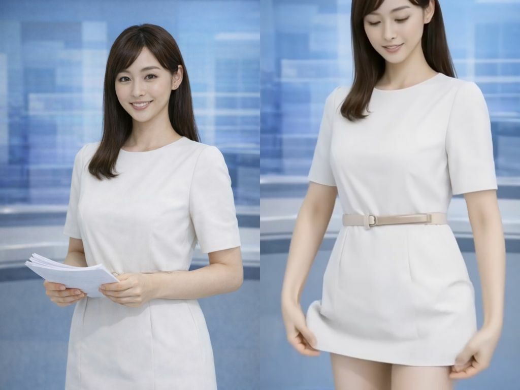 100人の女子アナが自らパンティを見せてくれる動画集 サンプル10ページ目