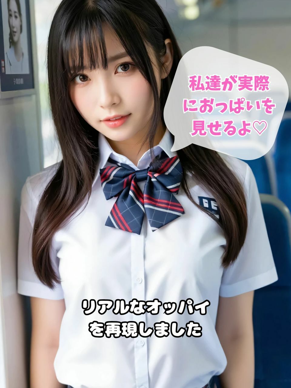 AI女子校正Real Movie オッパイ編 サンプル1ページ目