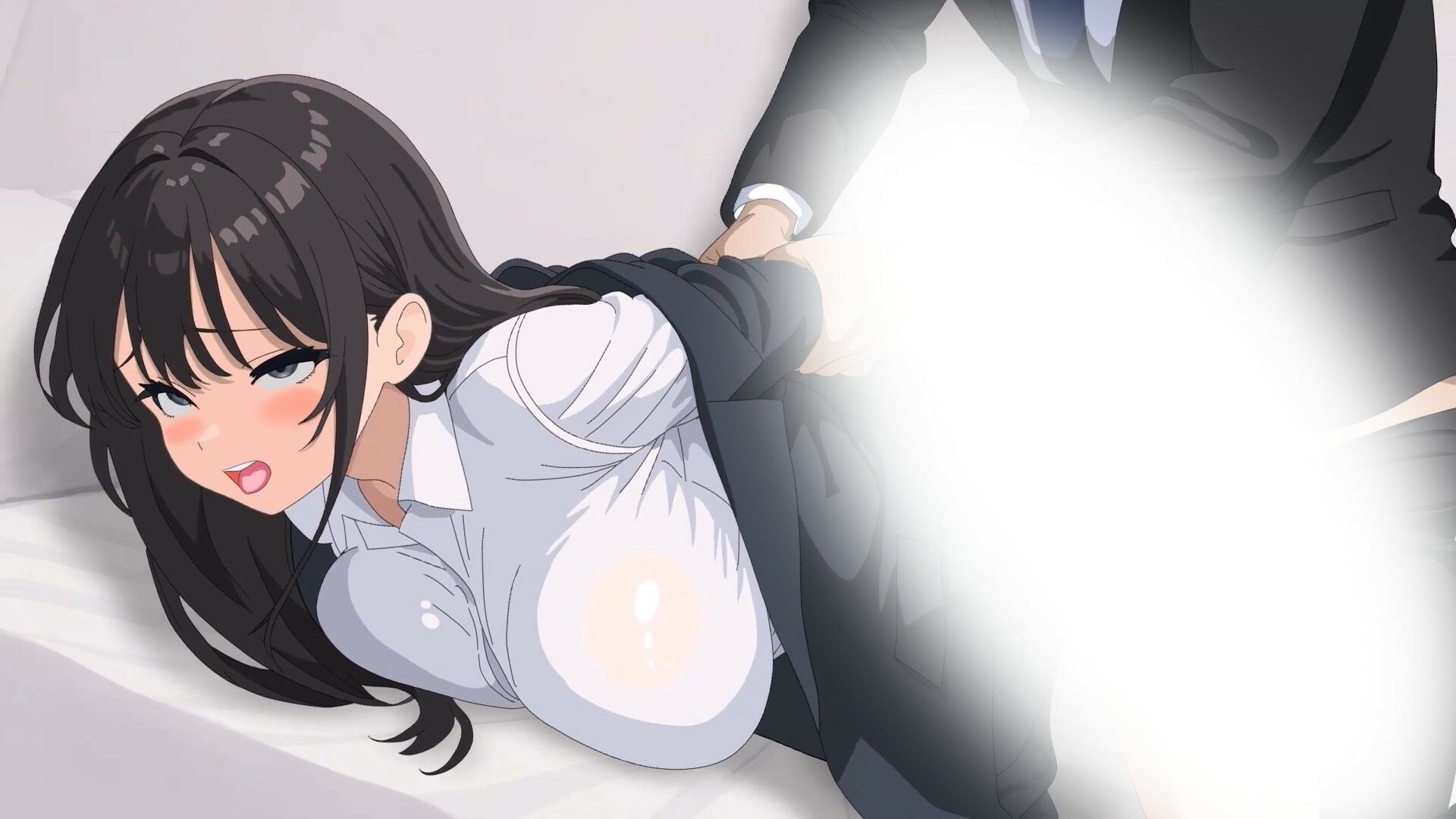 【Live2Dアニメ】内定欲しさにカラダを売る新卒女子〜面接官から密室で迫られる‘最終確認’！！〜 サンプル4ページ目