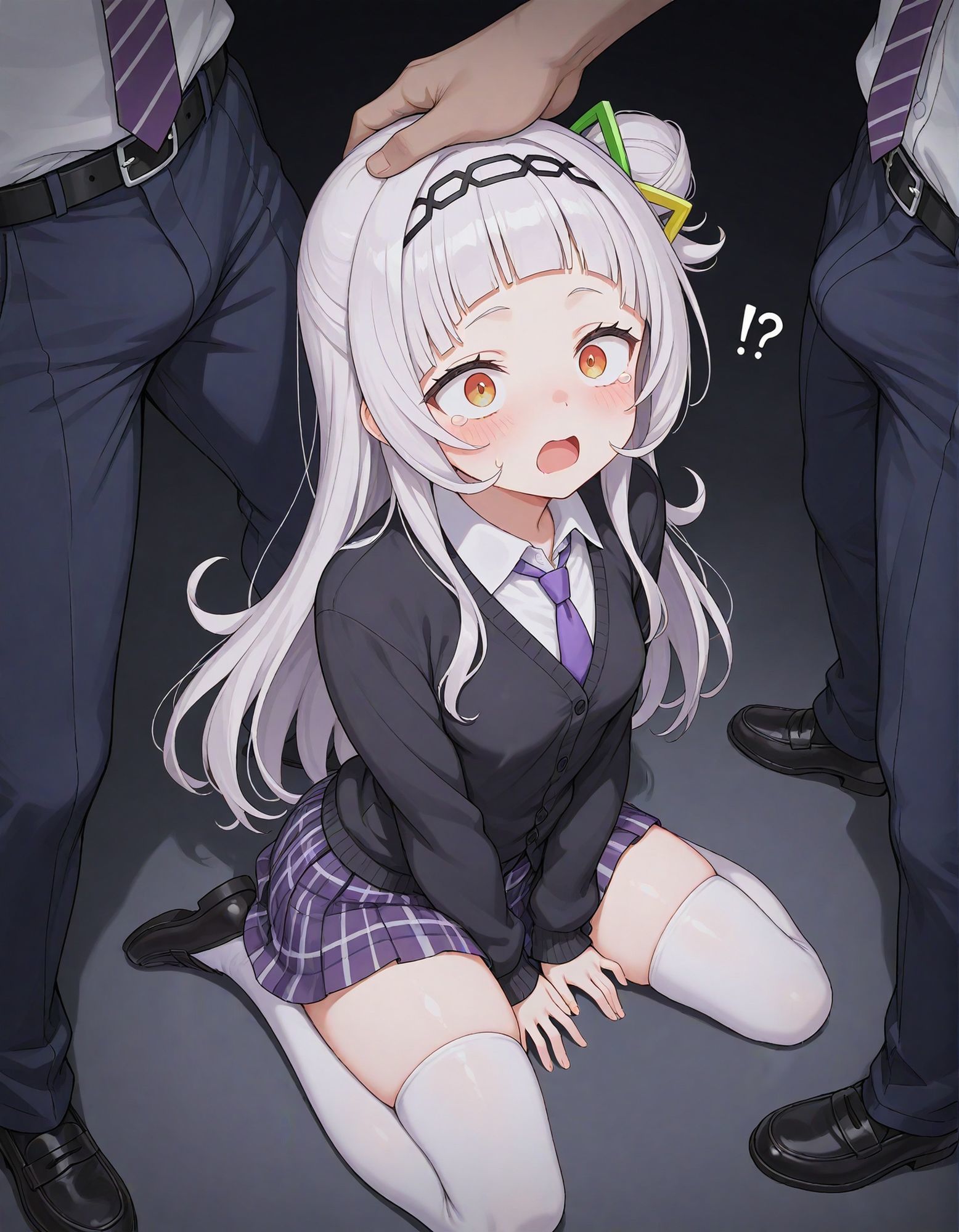 痴●電車 犯●れた少女 紫咲シ●ン編 サンプル8ページ目