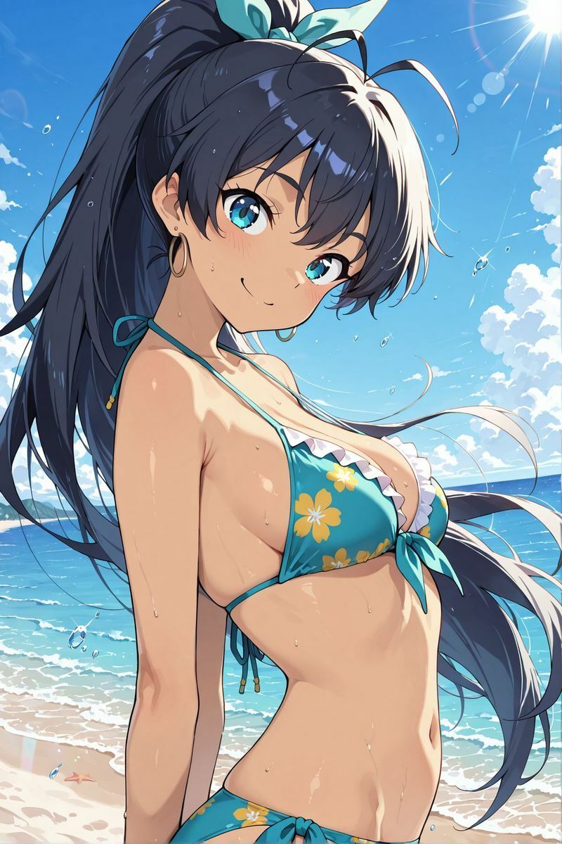 アイドル○スター  水着に着替えたら3 サンプル4ページ目