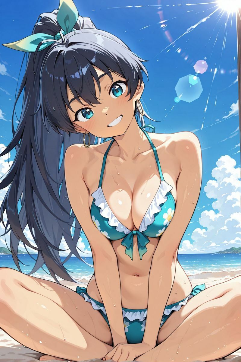 アイドル○スター  水着に着替えたら3 サンプル5ページ目
