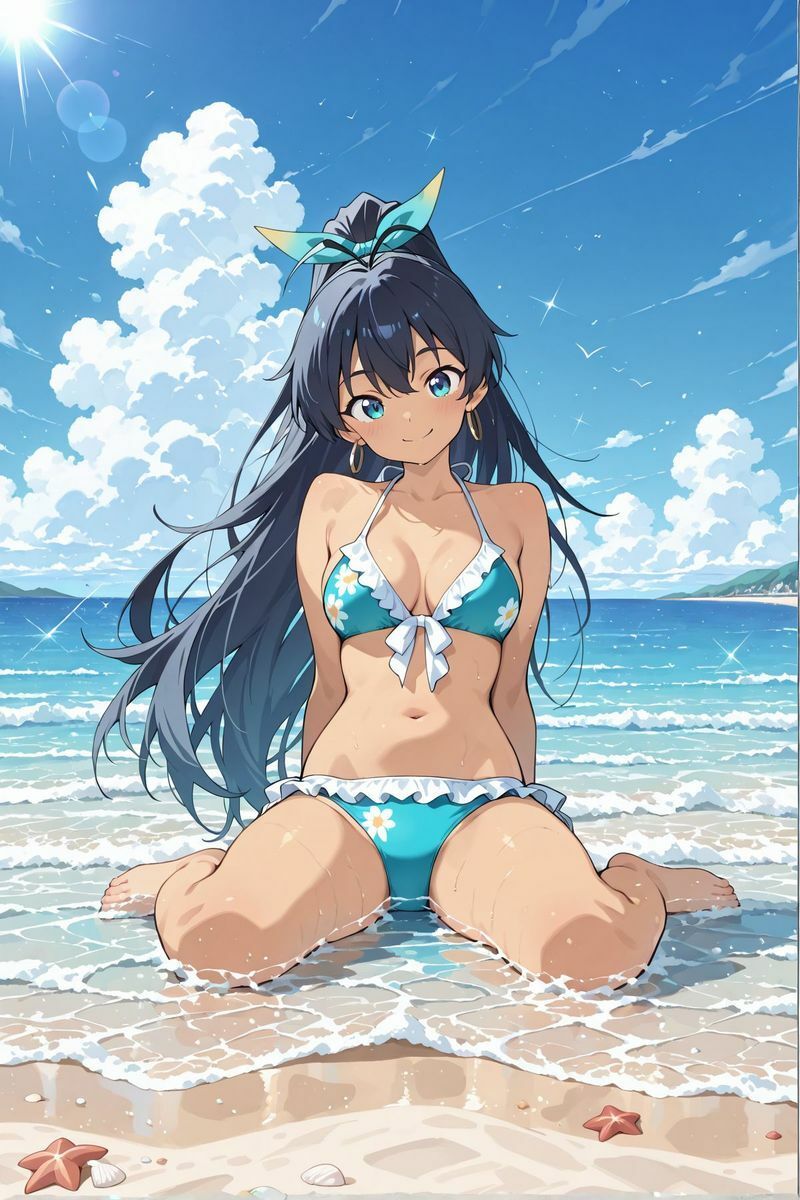 アイドル○スター  水着に着替えたら3 サンプル6ページ目