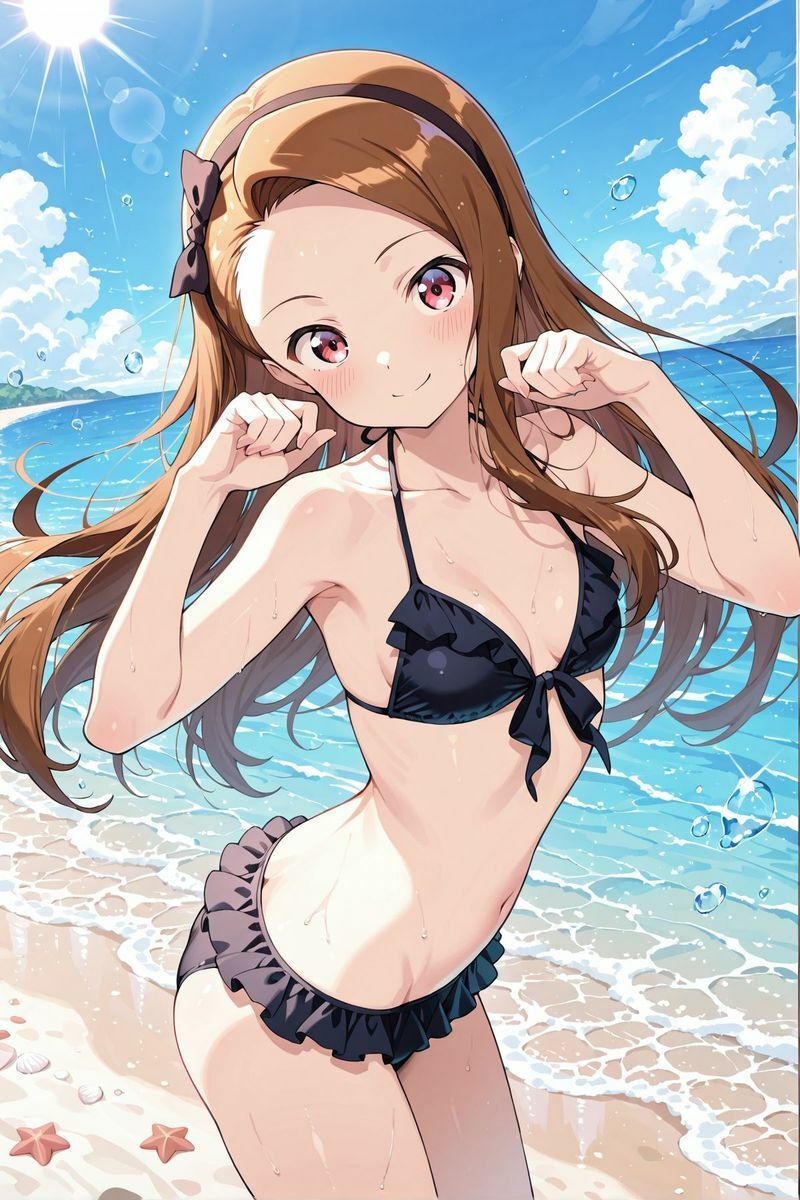 アイドル○スター  水着に着替えたら3 サンプル8ページ目