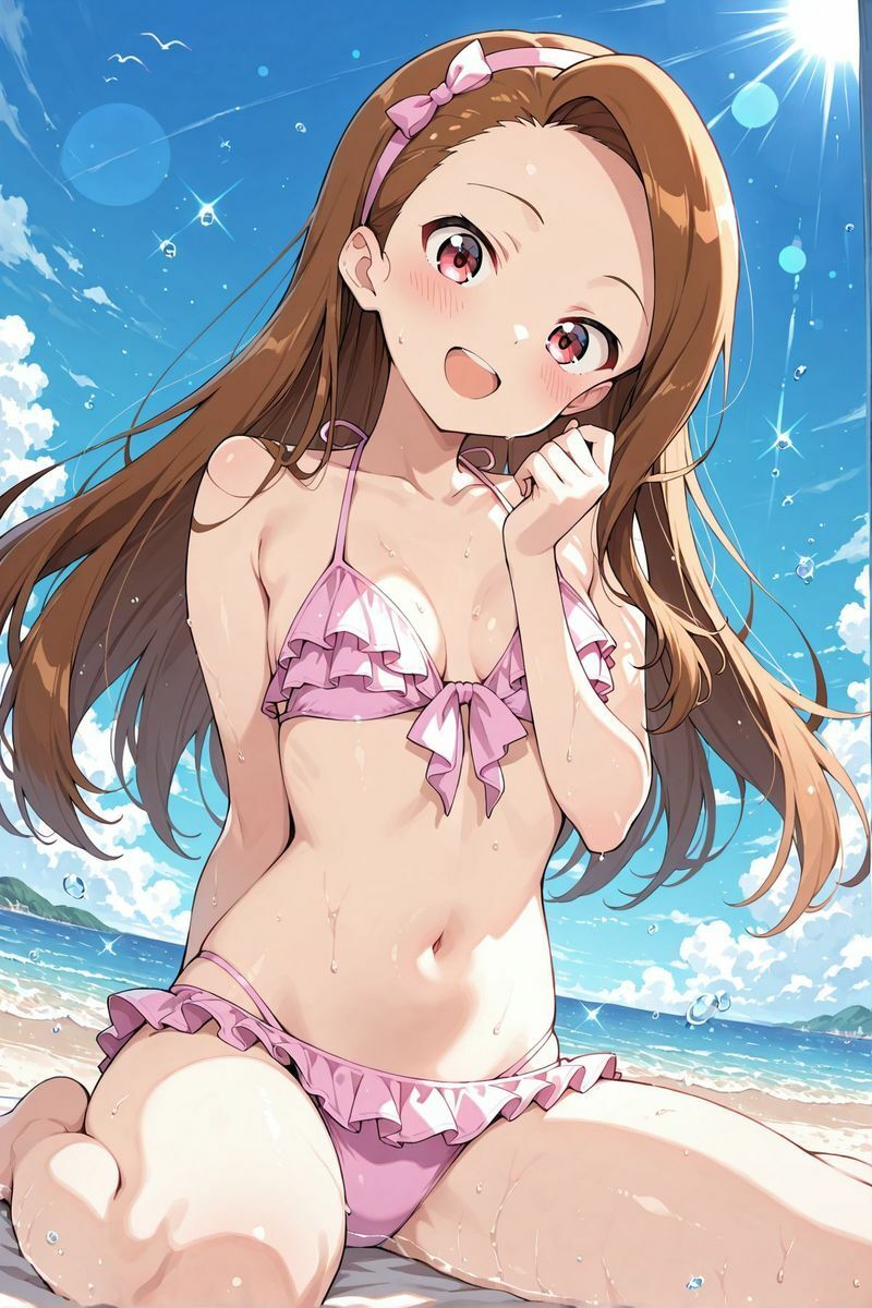 アイドル○スター  水着に着替えたら3 サンプル9ページ目
