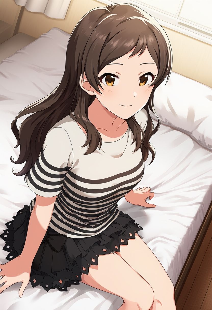 美少女アイドルと子作り（北〇志保編） サンプル1ページ目