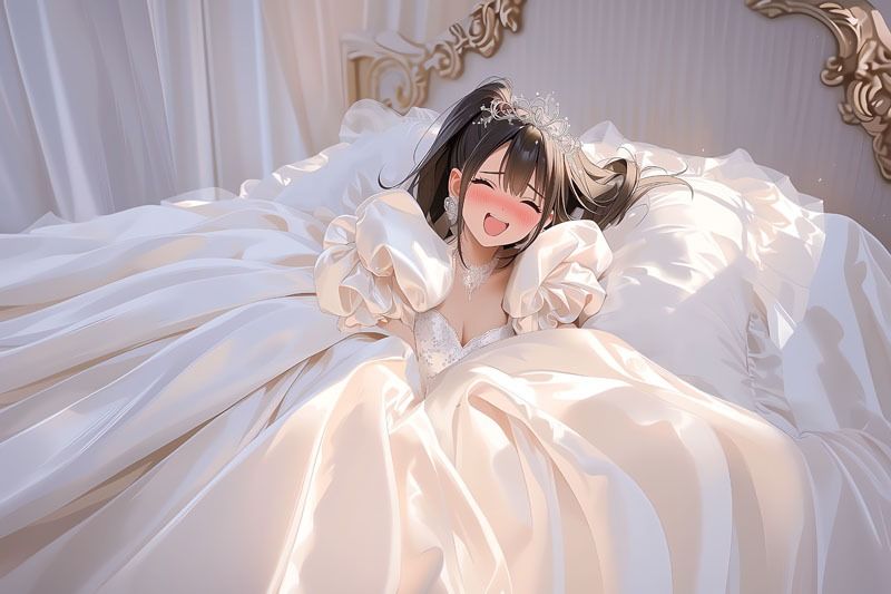 【ドレス美少女49】ツルツルドレスの中の秘め事 サンプル5ページ目