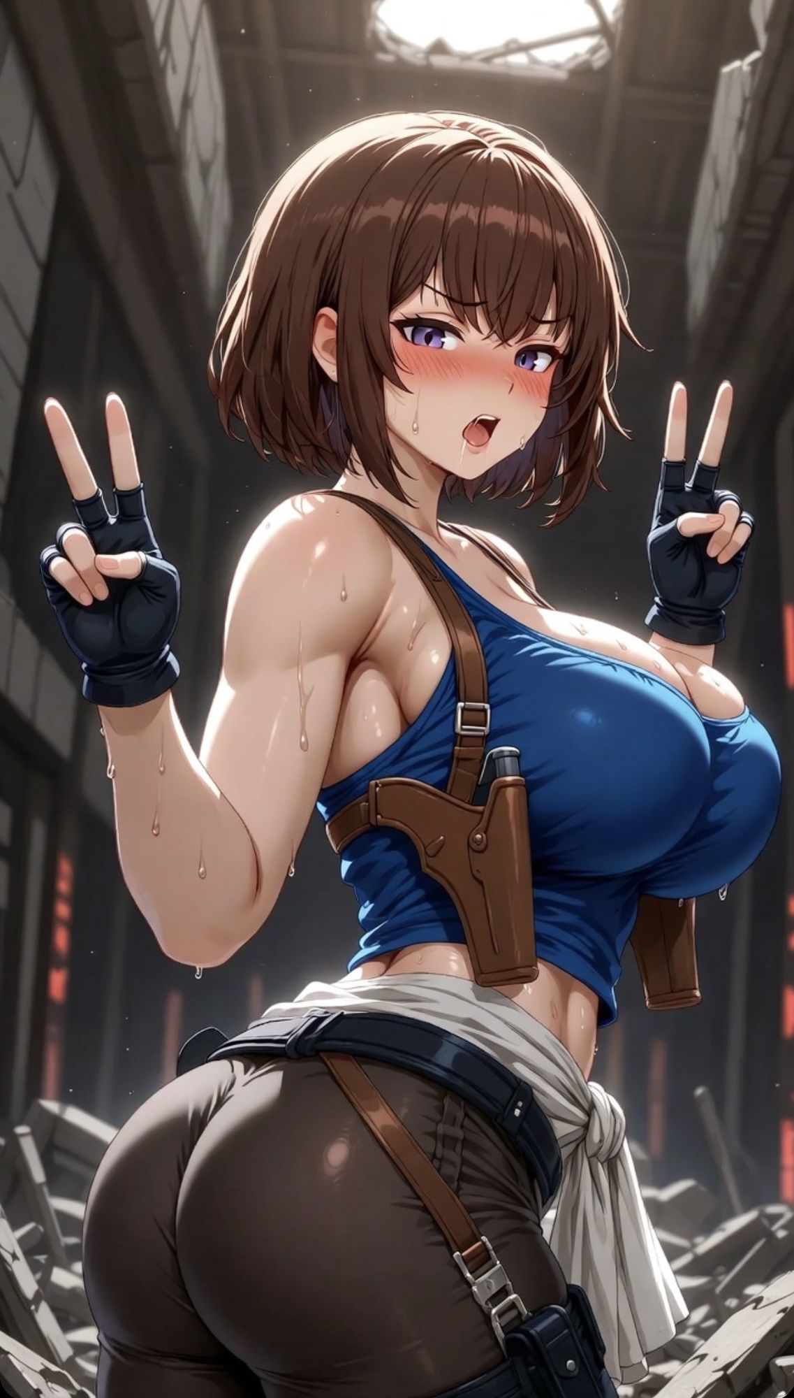 バイオハザード ジ◯のSEXハザード サンプル1ページ目
