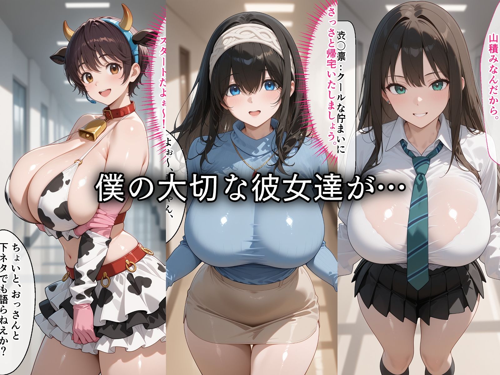 寝取られた人気アイドルたち1〜催〇アプリで種付け完了 サンプル1ページ目