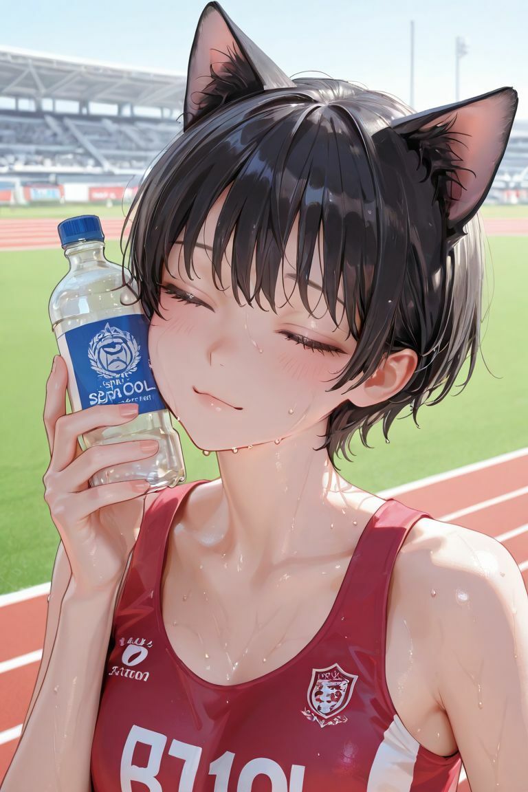 猫耳陸上 サンプル6ページ目