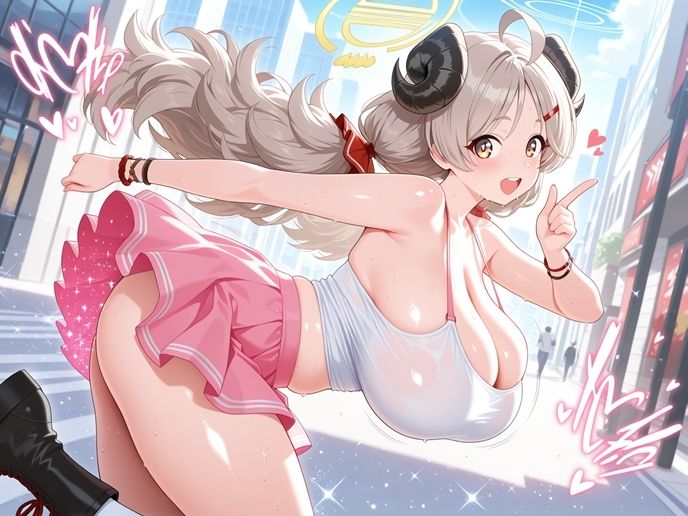 イズミとむちむちえっち（はーと） サンプル1ページ目