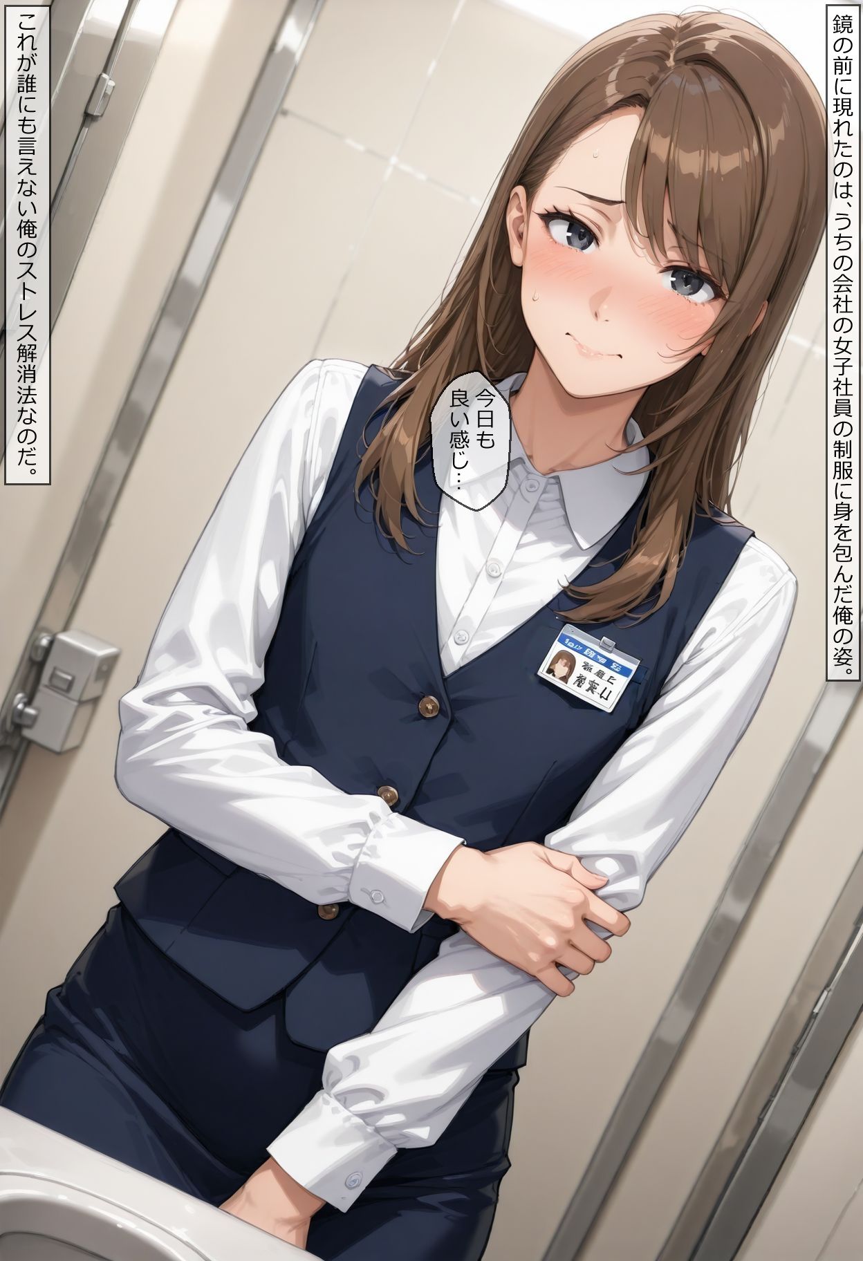 【女装】沙也加の場合01 独り遊び サンプル4ページ目